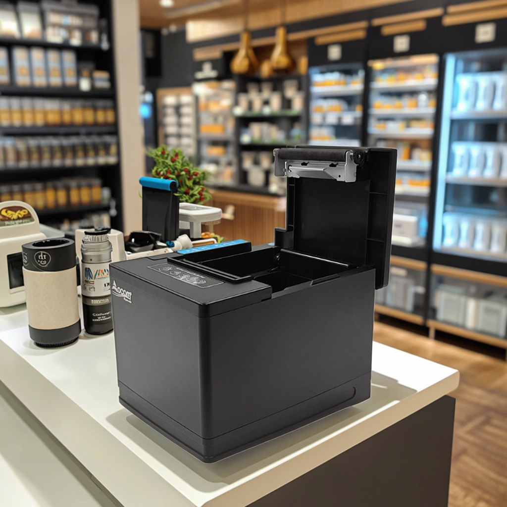 Hochwertiger 80-mm-Thermodrucker mit USB-/LAN-/Bluetooth-Verbindung für den Einzelhandel POS