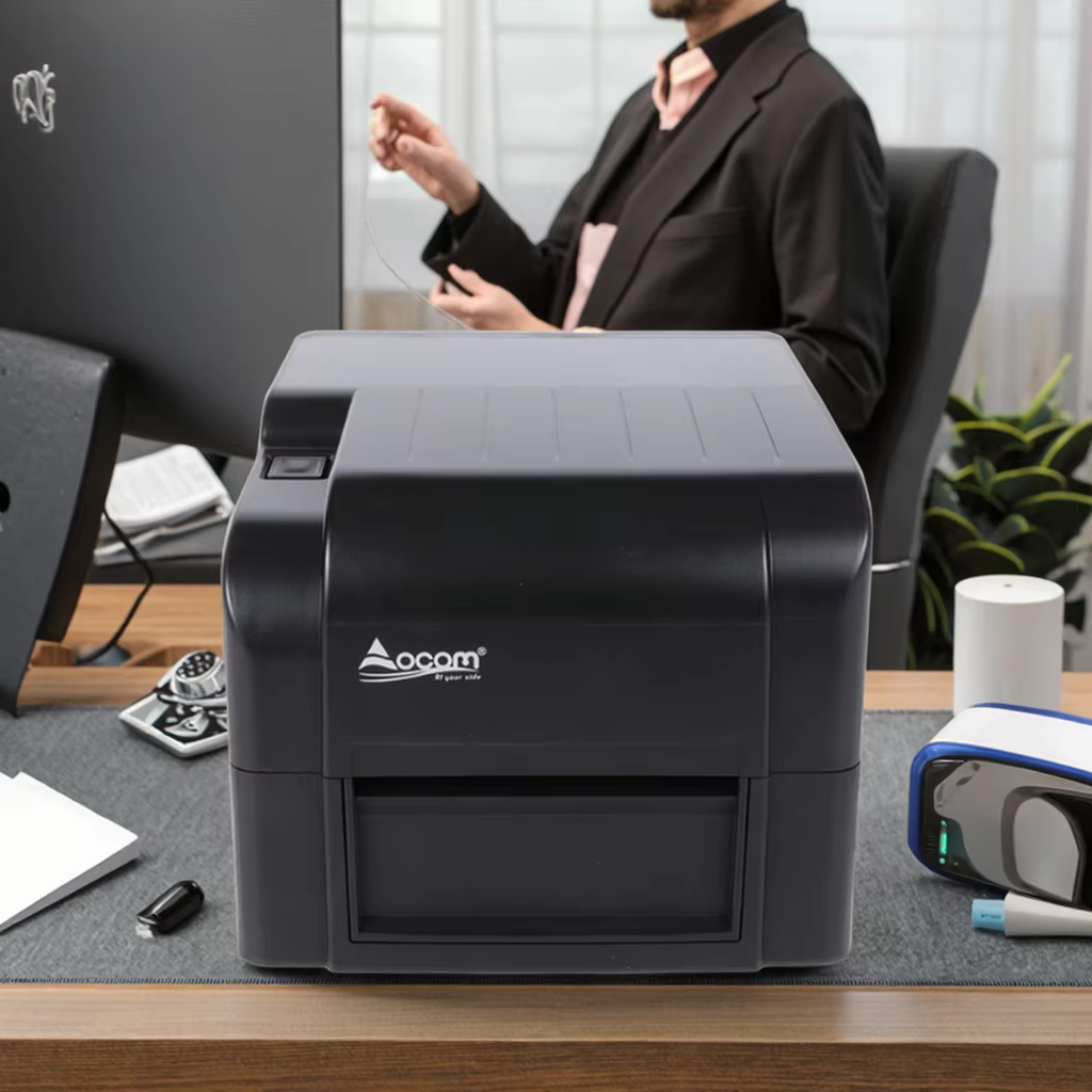 4 inch Terminal Compatible Label Printer with Free Self-Developed Software - COPY - 83qs06