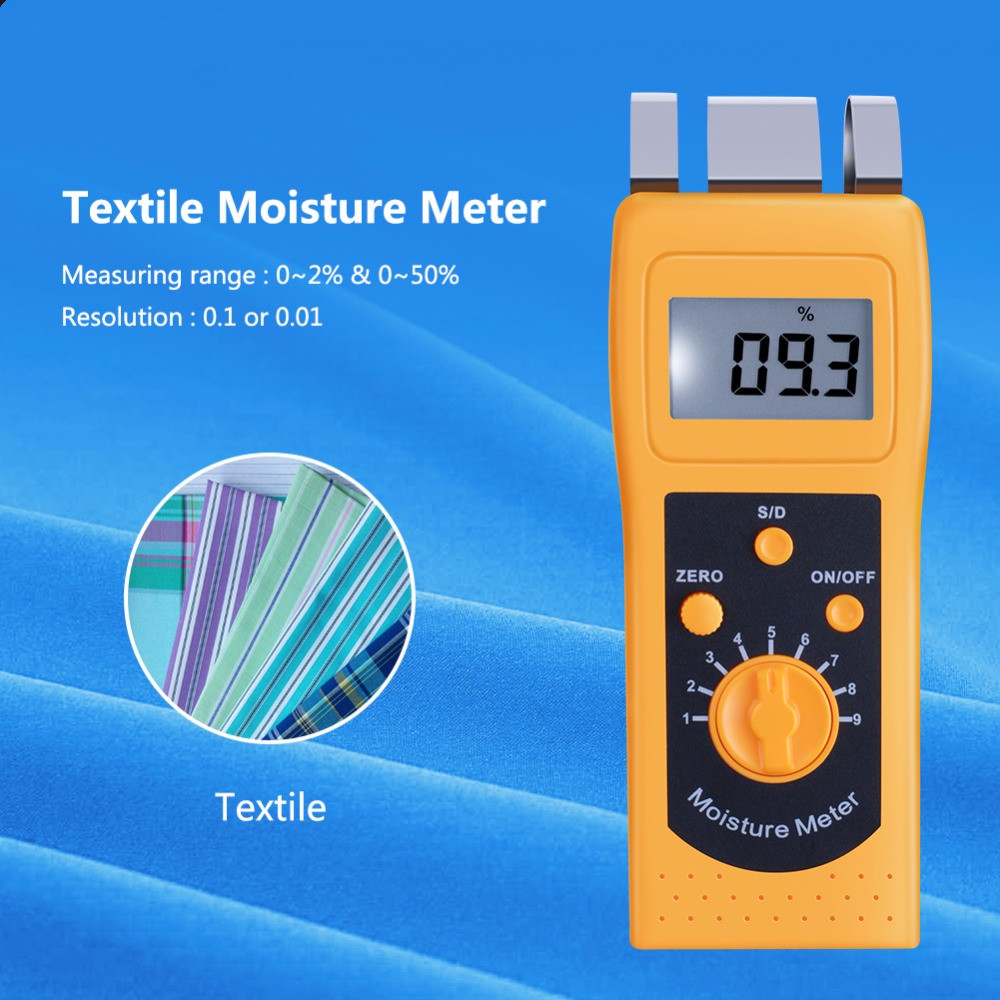 Medidor de umidade têxtil DM200T