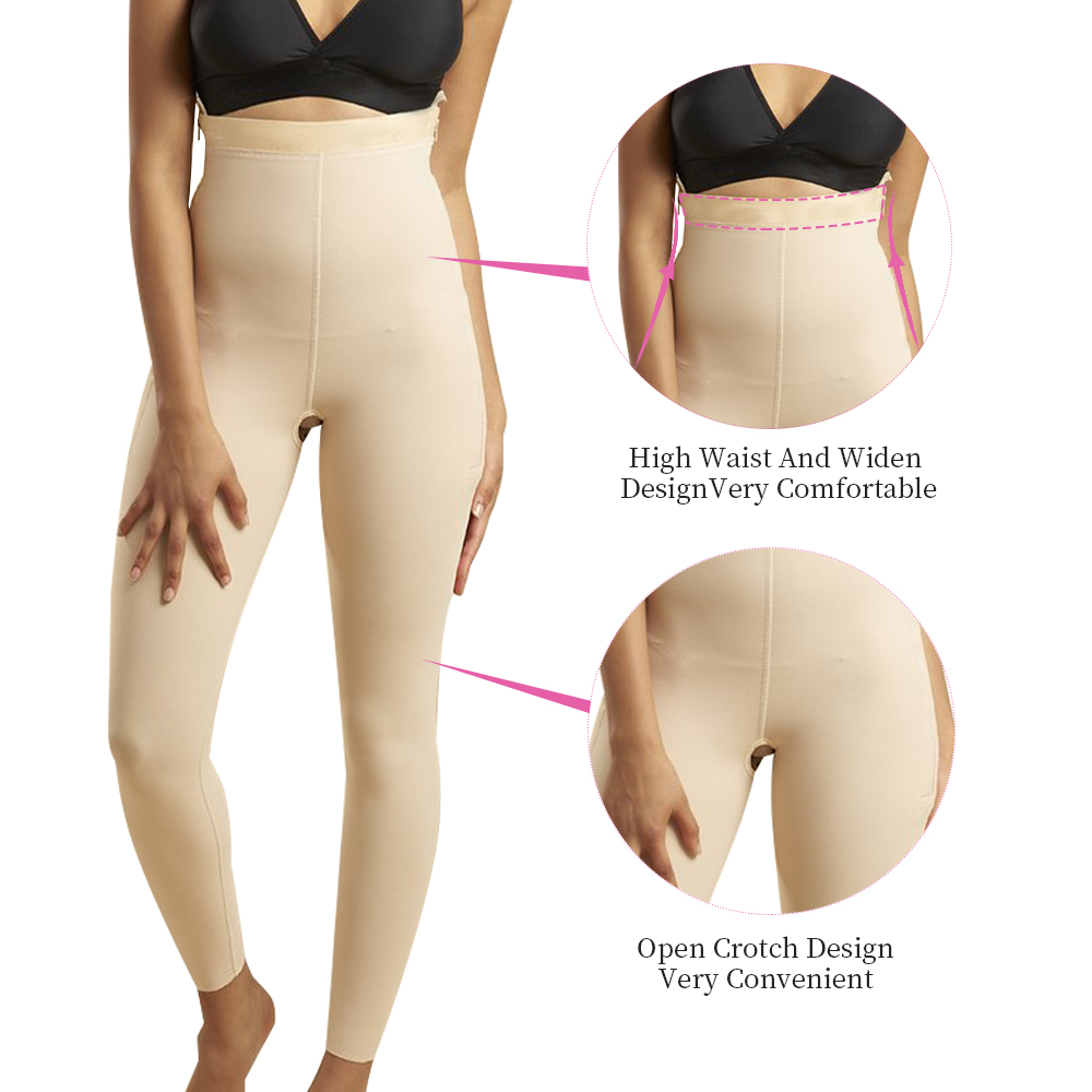 S-SHAPER Fajas Colombian Post Surgery Shapewear Compression Bodysuit Support Fat Transfer Surgical Shapewear