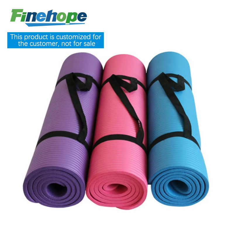 Produttore di tappetini da yoga per allineamento in gomma PU personalizzato per idoneità all'ingrosso in poliuretano impermeabile personalizzato eco-friendly