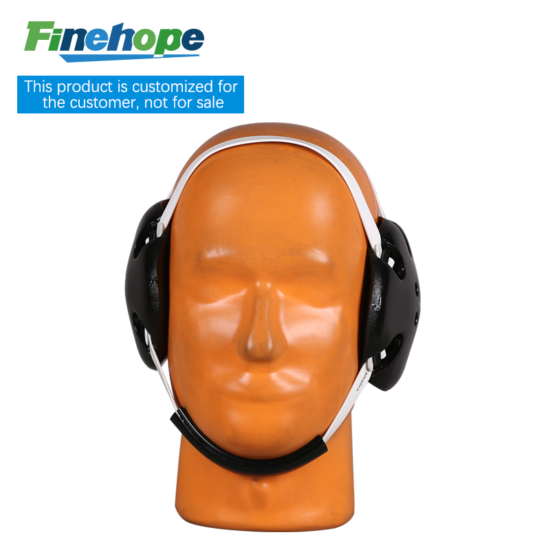Finehope Pu-Box-Kopfbedeckung, Ausrüstung, Ausrüstung, Leder, Box-Sicherheitsschutzhelm, stellt Boxausrüstung, Kopfschutz, Helm her