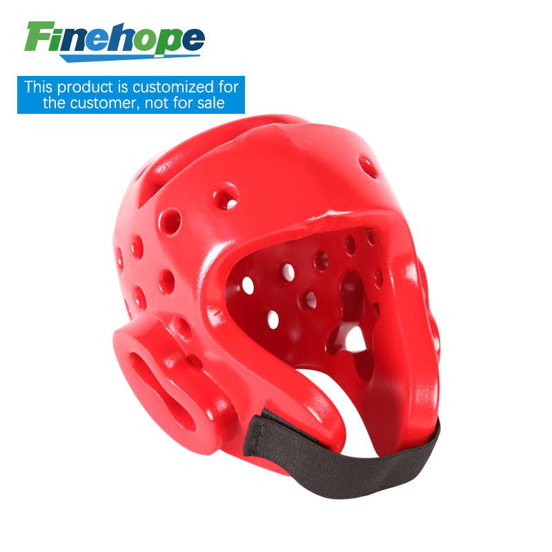 Finehope Fighting Training Δερμάτινο Kickboxing Boxing Headgear Sparring Red Vintage κράνος Custom Headgear Mexican Boxe Headgear