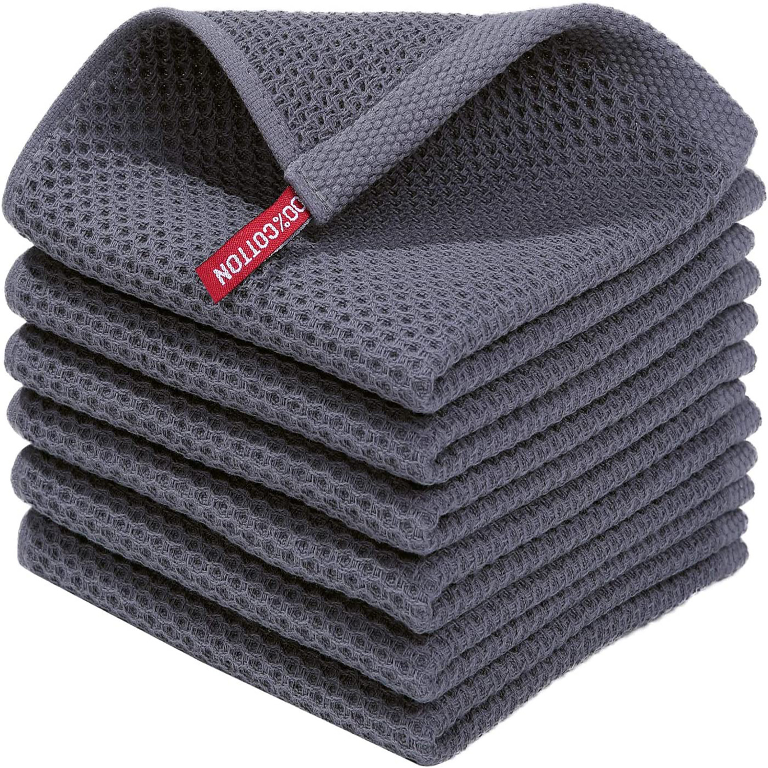 100% katoenen wafel keukendoeken keukenhanddoek schoonmaakdoekje