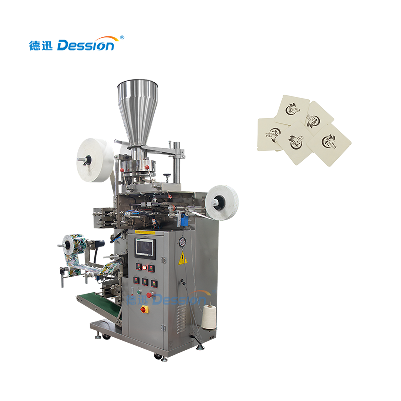 Multifunctional Vertical Tea Packing Machine for Flat Small Tea Bags Filling and Sealing
