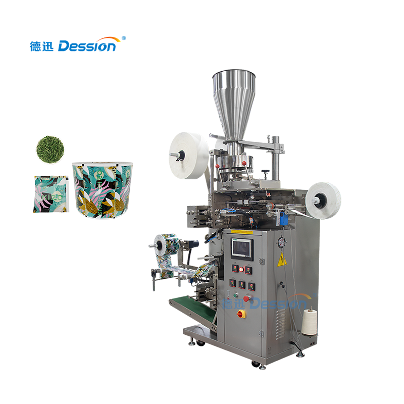 High speed small automatic filter paper herbal tea green tea bag packing machine for flower and fruit tea