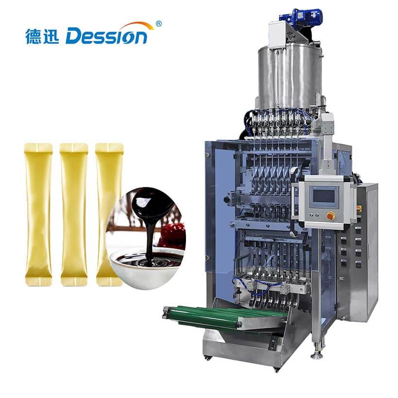 Dession fully-automatic Multilane Packaging Machine for oil, vinegar and soy sauce