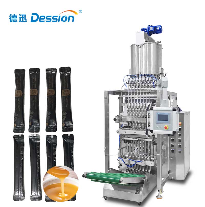 Nueva máquina de envasado de múltiples carriles para bolsas de palos para aceite vegetal Proveedor de China