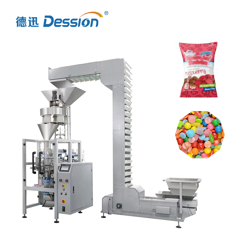Stabile, vollautomatische, multifunktionale Verpackungsmaschine für runde/weiche Süßigkeiten/Schokolade