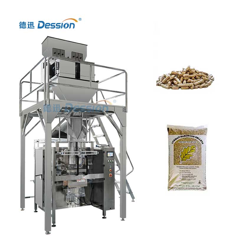Big bag de alta qualidade 5kg 10kg 15 kg Máquina automática de embalagem de pellets de madeira fabricante na China