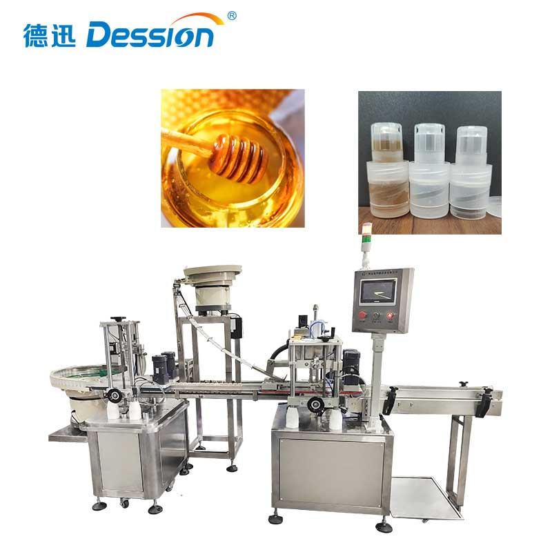 Máquina de enchimento de mel com design inovador Máquina de enchimento de tampa de mel Fabricante na China