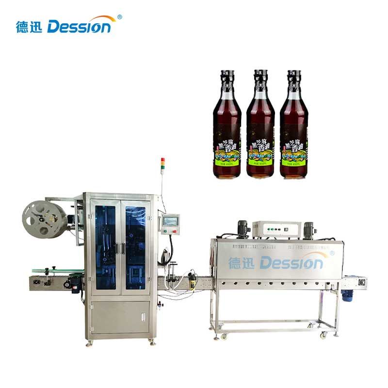 Automatische Sleeve-Etikettiermaschine mit Dampftunnel/PVC-Sleeve-Etikettiermaschine