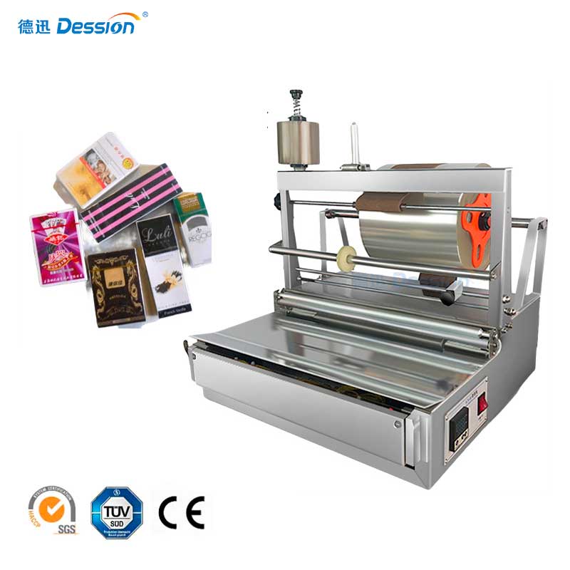 Semi-automatic cellophane packaging machine manufactory