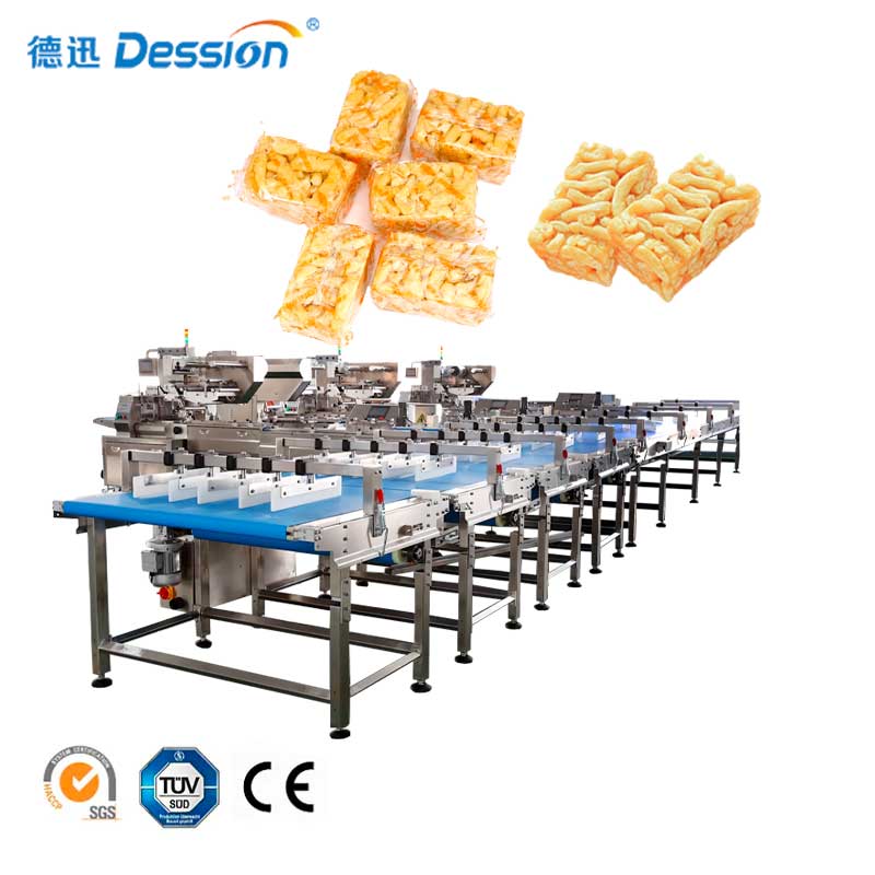 Máy đóng gói đa chức năng tự động Nhà sản xuất máy đóng gói bánh quy wafer