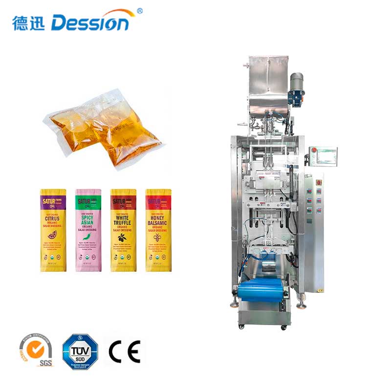 Fábrica de máquinas de embalagem de mel de alta velocidade multilinhas