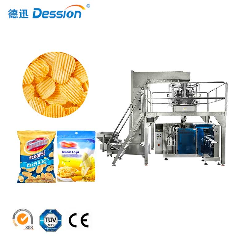 Fabrika Fiyat Otomatik Muz Cipsi Patates Cipsi doypack Paketleme Makinesi
