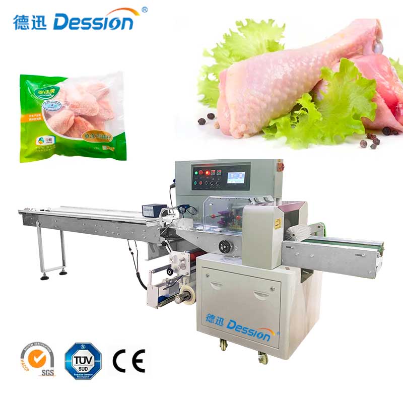 Machine d'emballage de viande de cuisse de poulet usine de Chine