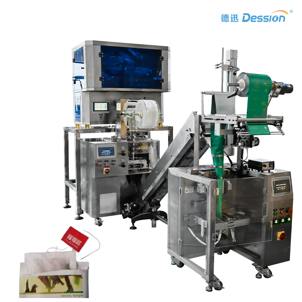 Die Definition von High-End: Vertikaler Nylon-Dreieck-Taschenverpackungsmaschine mit integrierten Innen- und Außenbeuteln