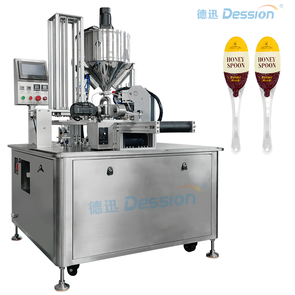 Máy làm đầy mật ong tốc độ cao - Loại muỗng bàn xoay liên tục mà không dừng lại