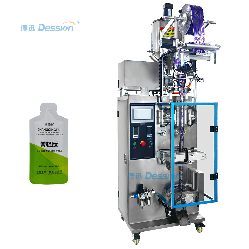 Thiết bị đóng gói chất lỏng hình dạng độc đáo theo chiều dọc-nơi hiệu quả đáp ứng thẩm mỹ