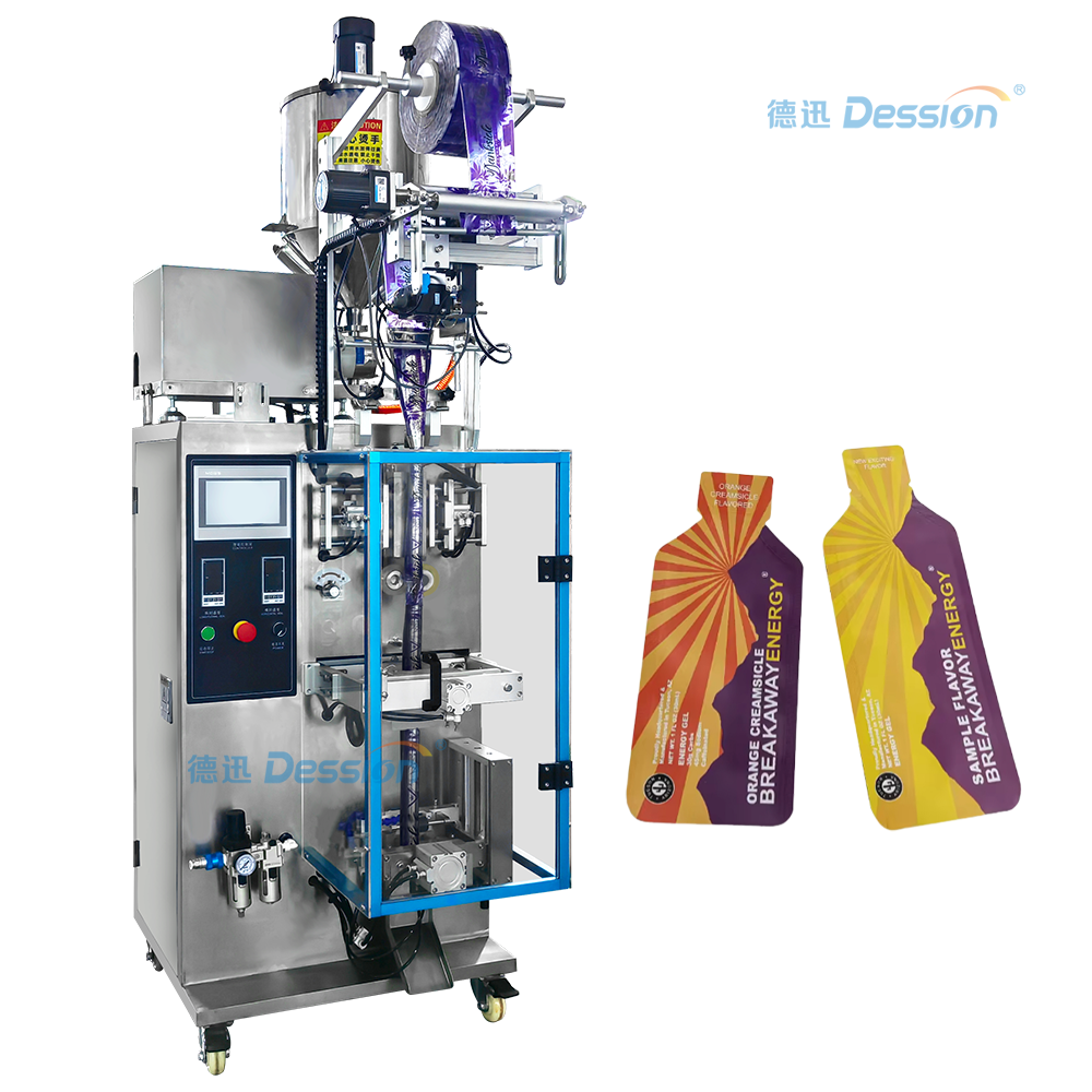 Small Liquid Stand-up Pouch Packaging Solution, Energy Gel Pouch Machine, China Factory