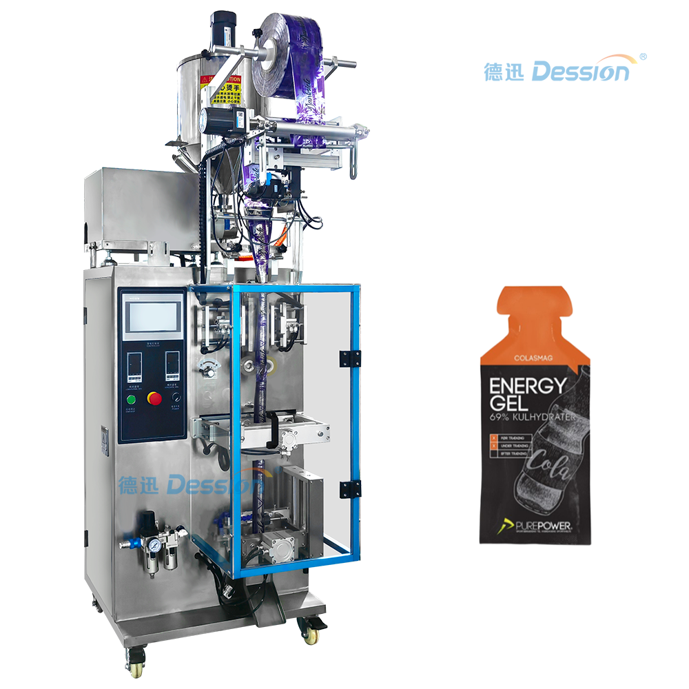 Packager Packager ของเหลวแบบยืนขึ้นขนาดเล็กโดยเฉพาะเครื่องชูกำลังเจลพลังงานทำในประเทศจีน