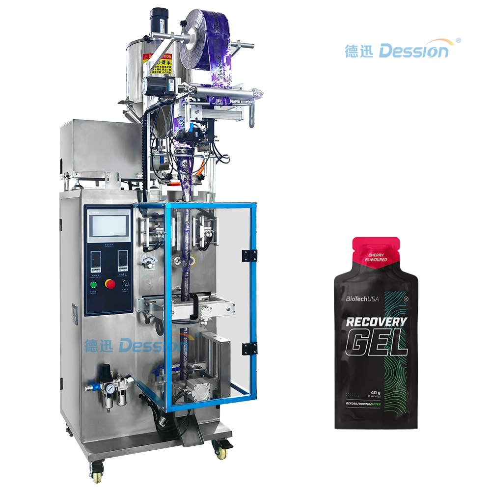 Anpassbarer kleiner Stand-up-Beutel Liquid Packager, Energy Gel-Beutelmaschine, hergestellt in China