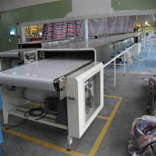 Leading supplier full-automatic stainless steel snack jelly conveyor cooling tunnel