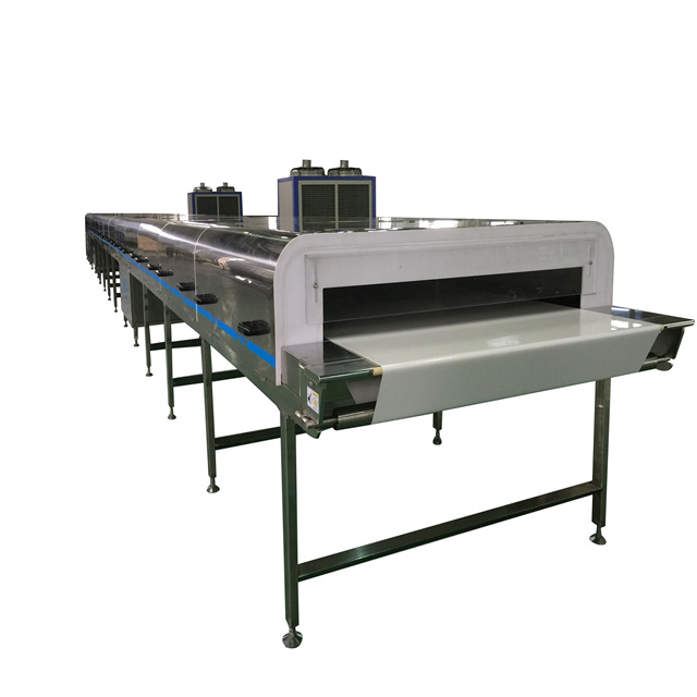 Leading China customized newest easy operation food industry cheese making machine cooling tunnel