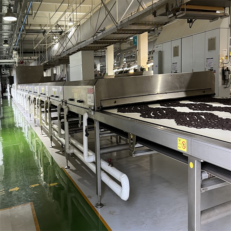 Sistema de túnel de resfriamento de processamento de alimentos com economia de energia de alto desempenho em aço inoxidável personalizado