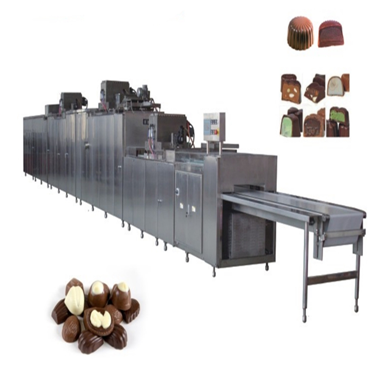 Machine de dépôt de chocolat entièrement automatique à grande vitesse en acier inoxydable personnalisée AMC