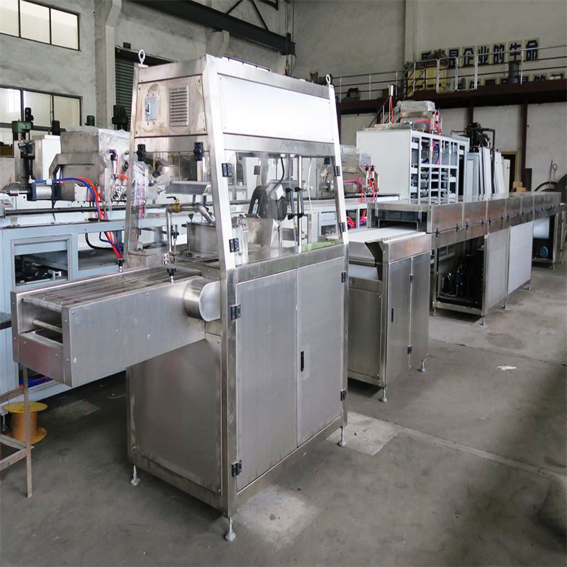 Leading China Supplier Cost Saving Biscuit and Bread Chocolate Enrober Machine