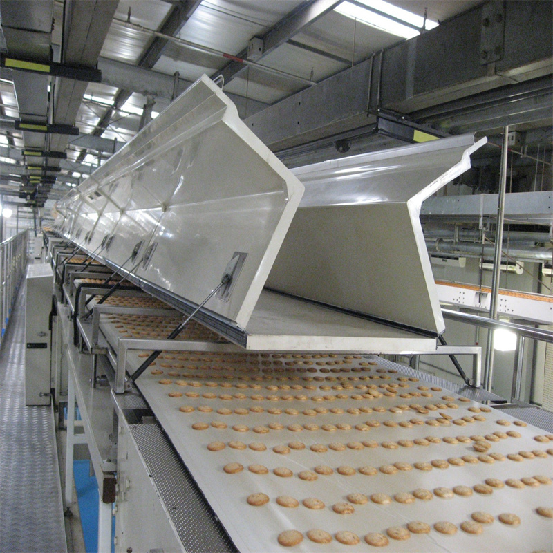 중국 스테인레스 스틸 쉬운 조작 다기능 스낵 식품 냉각 터널