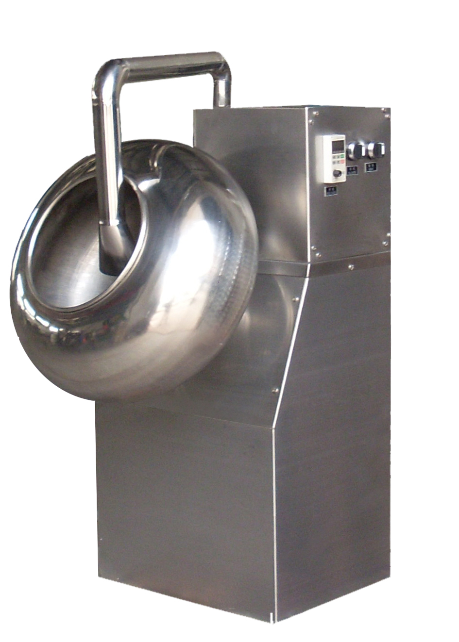 Máquina de polimento de chocolate para revestimento de chocolate em aço inoxidável