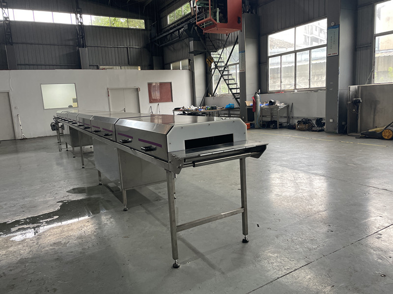 Customized High Quality Full-automatic Food Grade Stainless Steel Cooling Tunnel