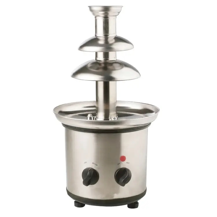 New Design Professional Stainless Steel Detachable Chocolate Fountain Chocolate Fountain for Commercial Use