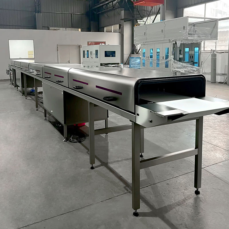 Custom Design Stainless Steel Food Cooling Tunnel Conveyor and Chocolate Equipment