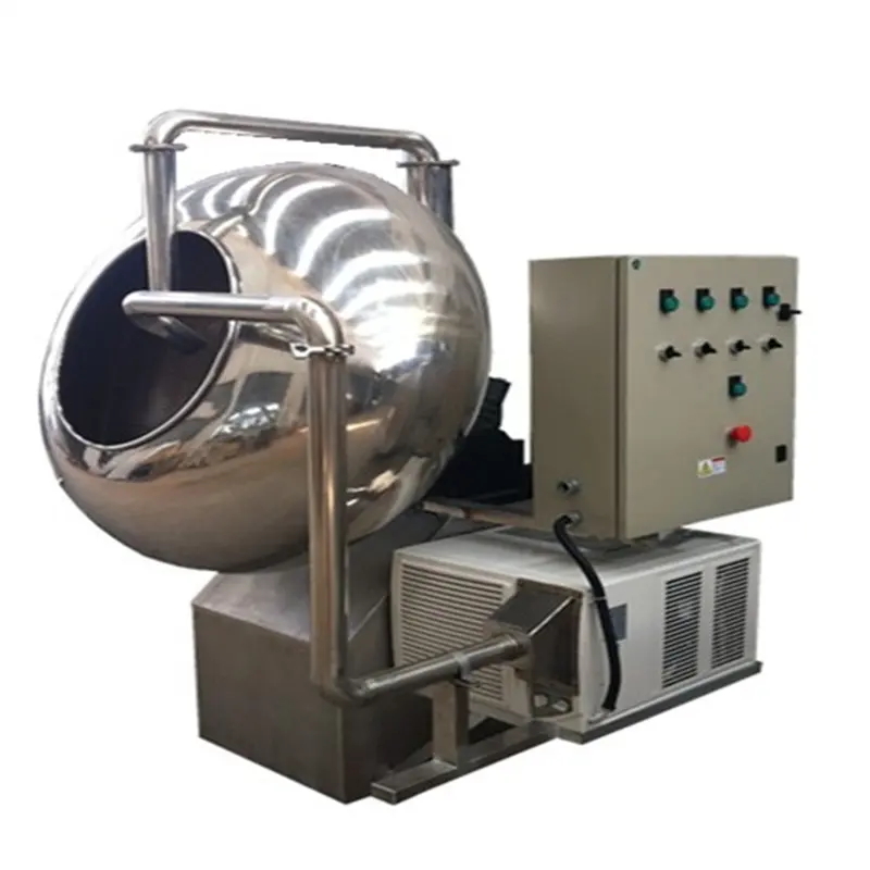 新的不锈钢巧克力涂料锅/巧克力抛光机/巧克力涂料器