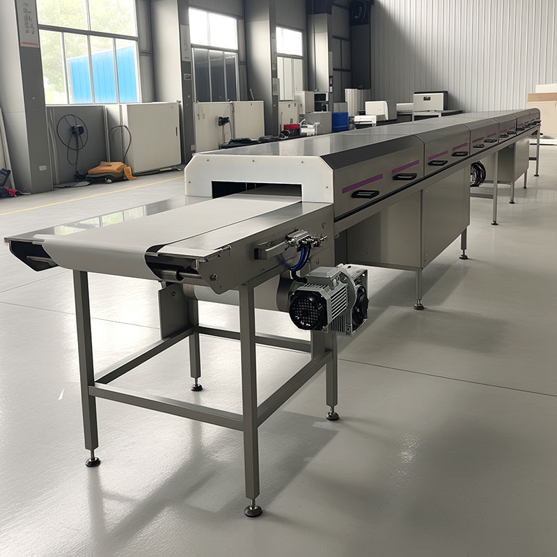 Customized Small 300mm 400mm 600mm 900mm Width Mini Belt Cooling Tunnel Chocolate Machine Cooler - COPY - cdur85