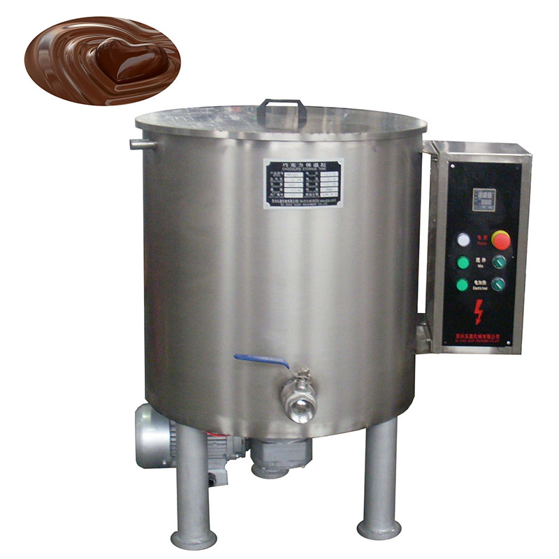 Serbatoio di stoccaggio di fusione del cioccolato in acciaio inossidabile di alta qualità da 100 litri