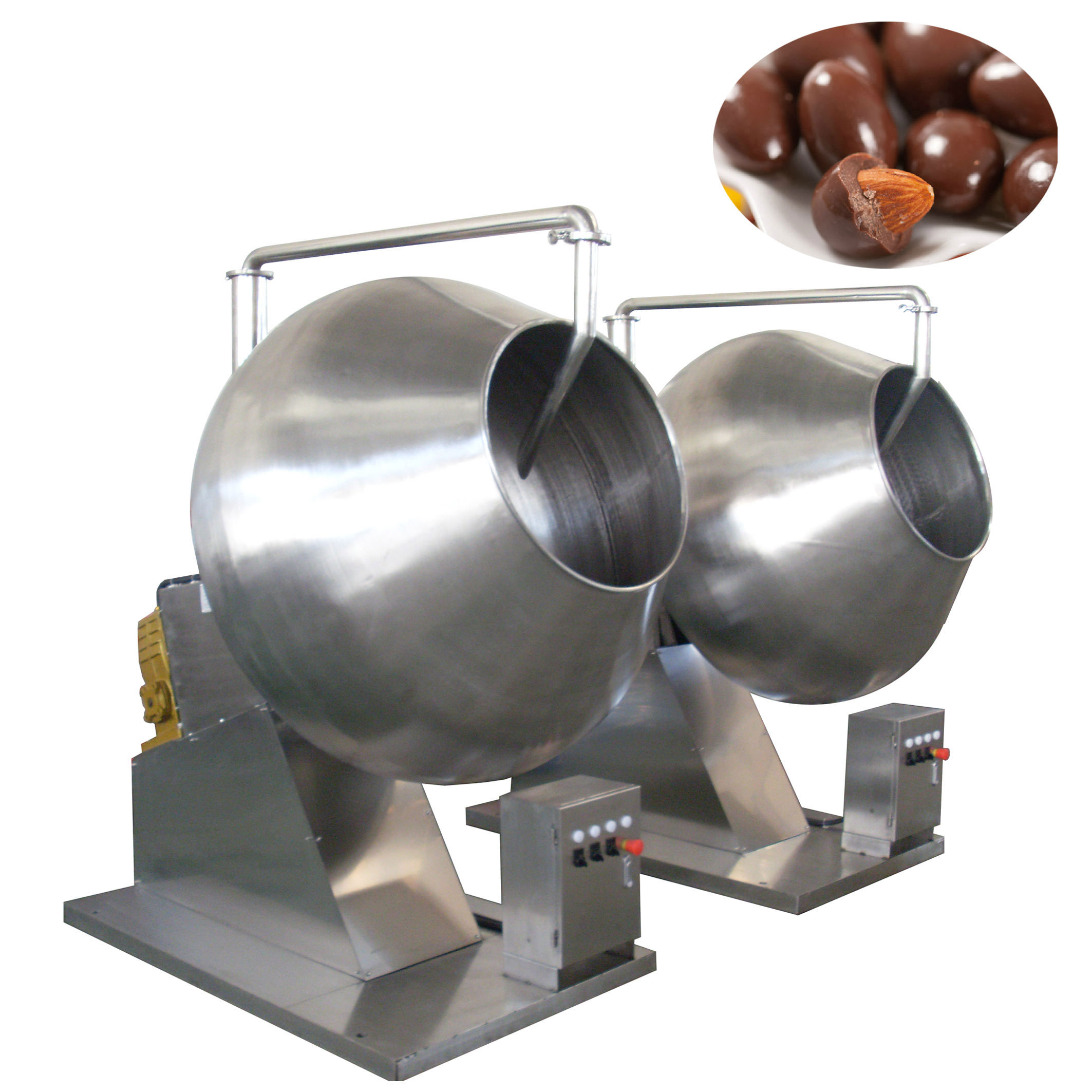 China Proveedor de máquina de recubrimiento de chocolate automático/pulido de chocolate