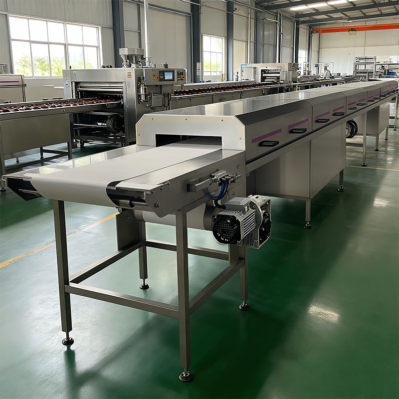 Mini túnel de resfriamento da China para exportação de chocolate para a Rússia Túnel de resfriamento de baixo custo