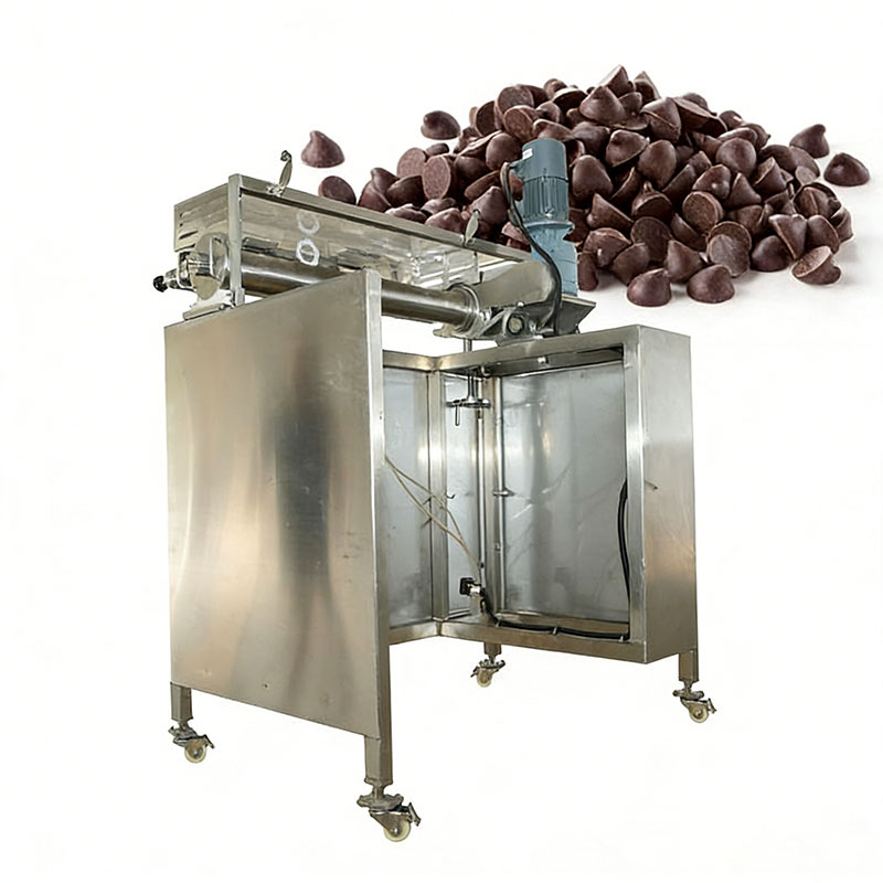 Αυτόματη μηχανή σχηματισμού τσιπς σοκολάτας Μηχανή κατασκευής τσιπς σοκολάτας