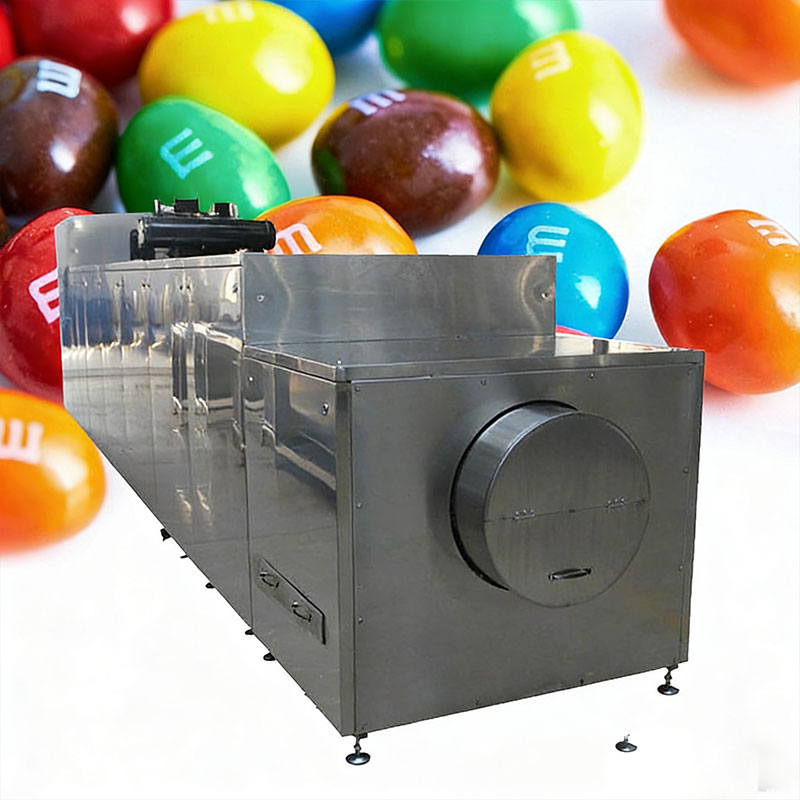 China Chocolate Lentil Bean Forming Machine with Cooling Tunnel Factory