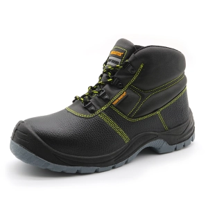 TM050 Нескользящая маслостойкая полиуретановая подошва со стальным носком предотвращает прокол дешевой защитной обуви
