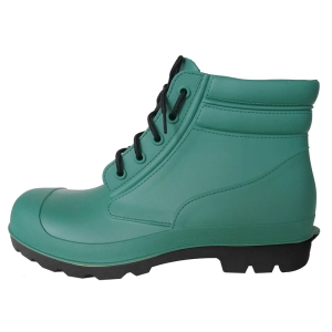 GBA耐油耐酸防水钢头防刺脚踝pvc安全雨鞋