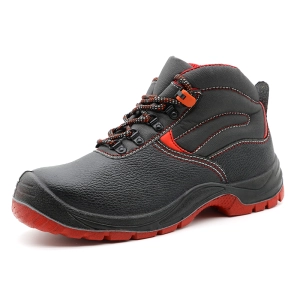 TM019 안티 슬립 오일 산 증거 스틸 발가락 펑크 안전 신발 남성 산업 방지