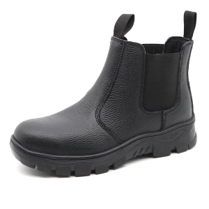 TM2030 أحذية السلامة الصناعية للرجال المصنوعة من الفولاذ المقاوم للانزلاق من الفولاذ المقاوم للصدأ بدون دانتيل