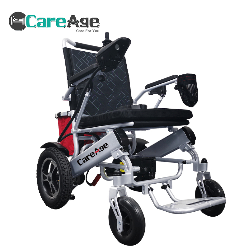 Кресло-коляска Power 74501, двойной двигатель, 500 Вт, грузоподъемность 120 кг, дальность поездки 15 км.