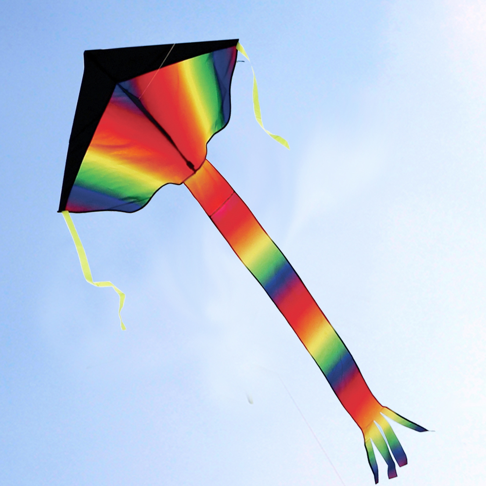 彩虹三角洲风筝